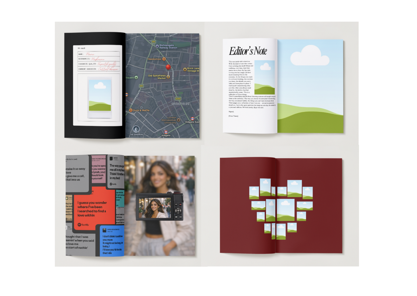 Valentine's Day Magazine Template