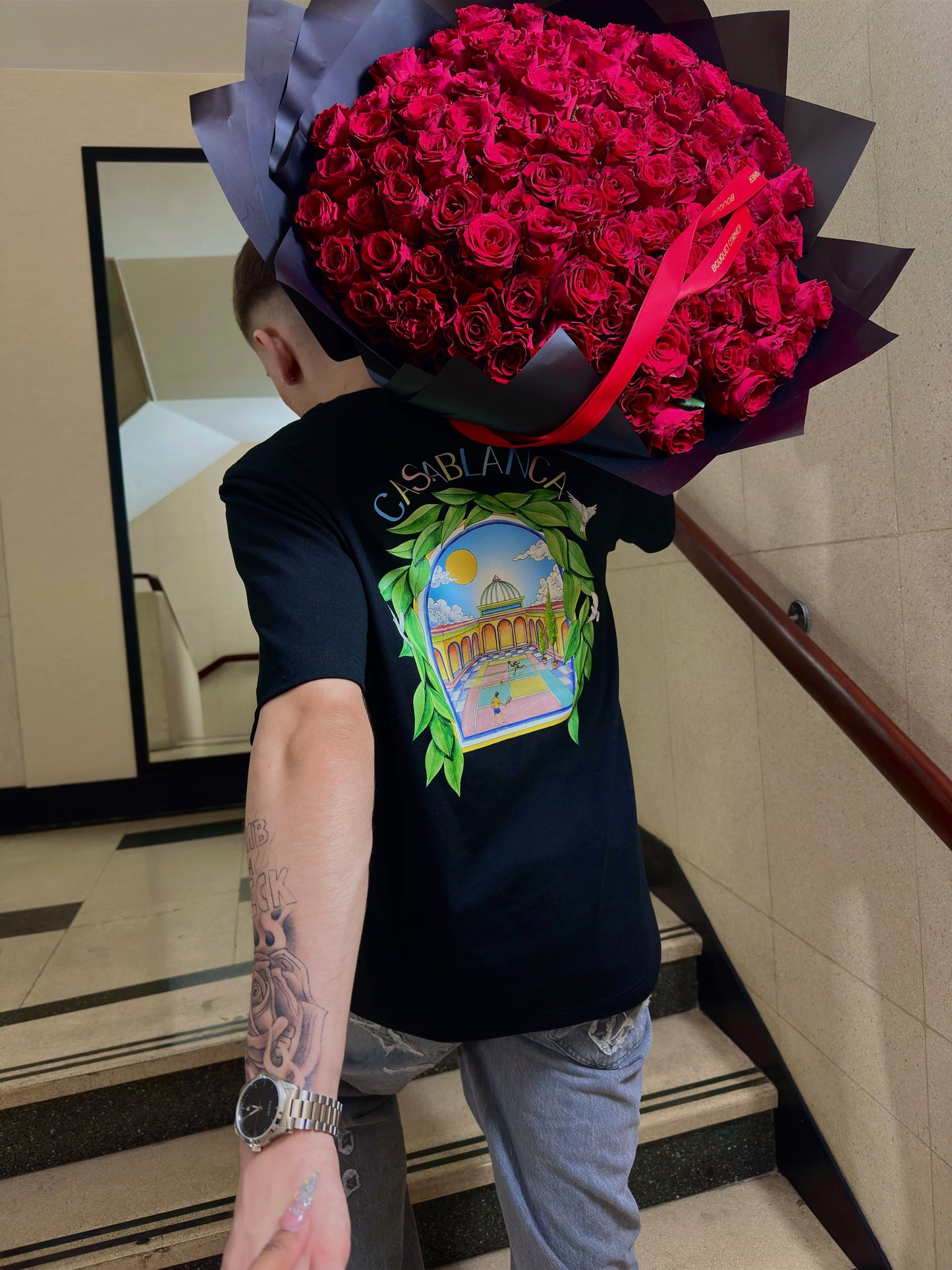 Grand Red Rose Bouquet