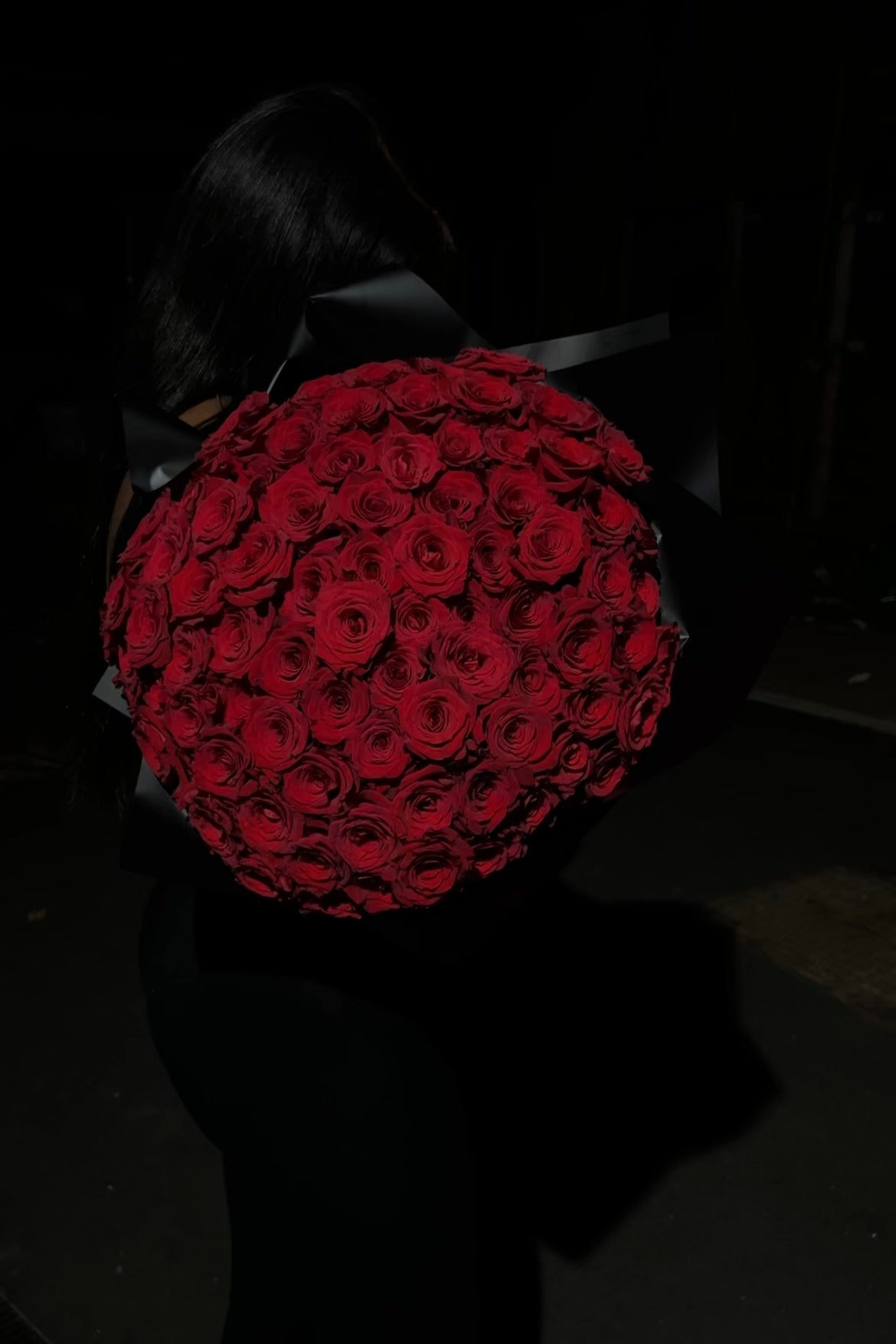 100 Red Rose Bouquet